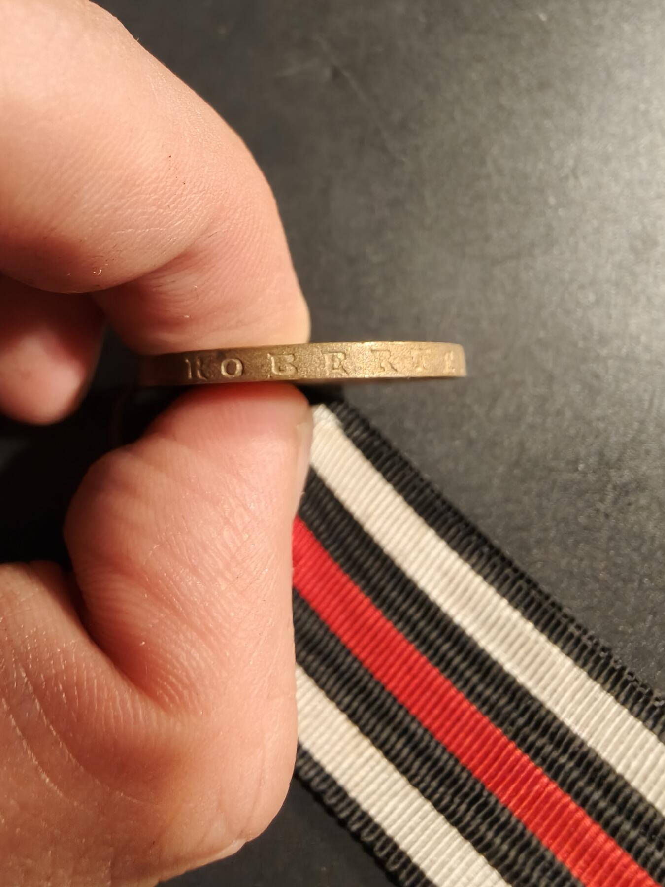 老王徽章第173期 德国普法战争服役奖章     带边铭    一线作战人员版