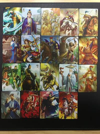 天玑星卡拍第157期《1.5周一截拍》持续收拍收评中 满赠卡需备注 - 万游文化 三国志 普卡 19张