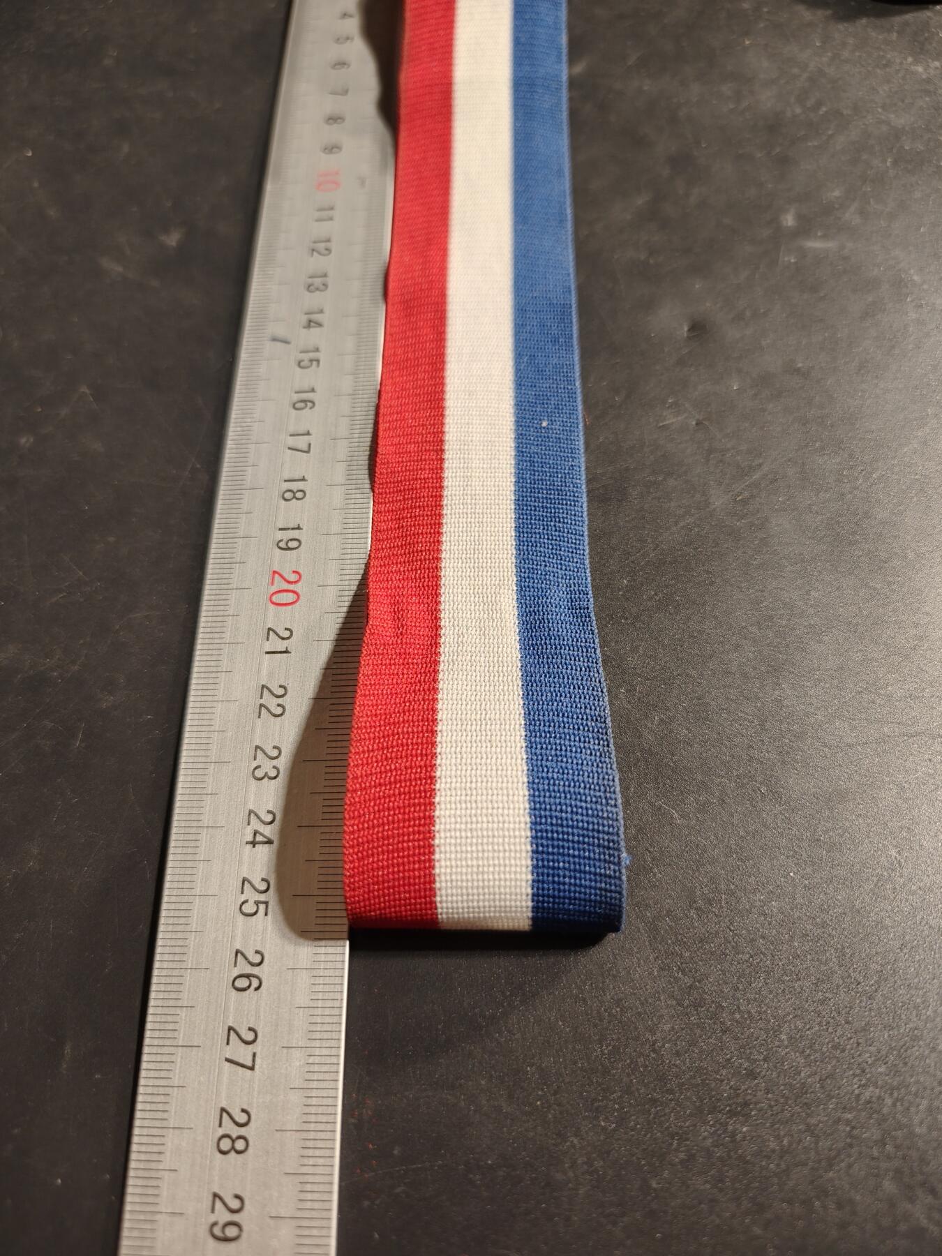 老王徽章第173期 法国三色绶带      50cm