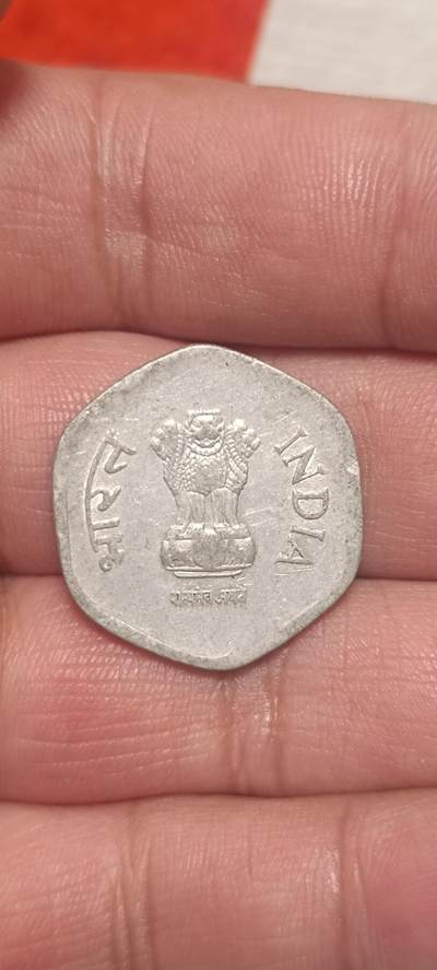 万国钱币阁第一场【元旦场】 - 印度20派沙硬币（弱品）