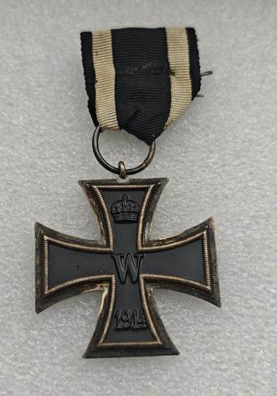 瓶子🏺第223期拍卖会 -  好品  德国一战时期铁十字勋章  小胡子同款