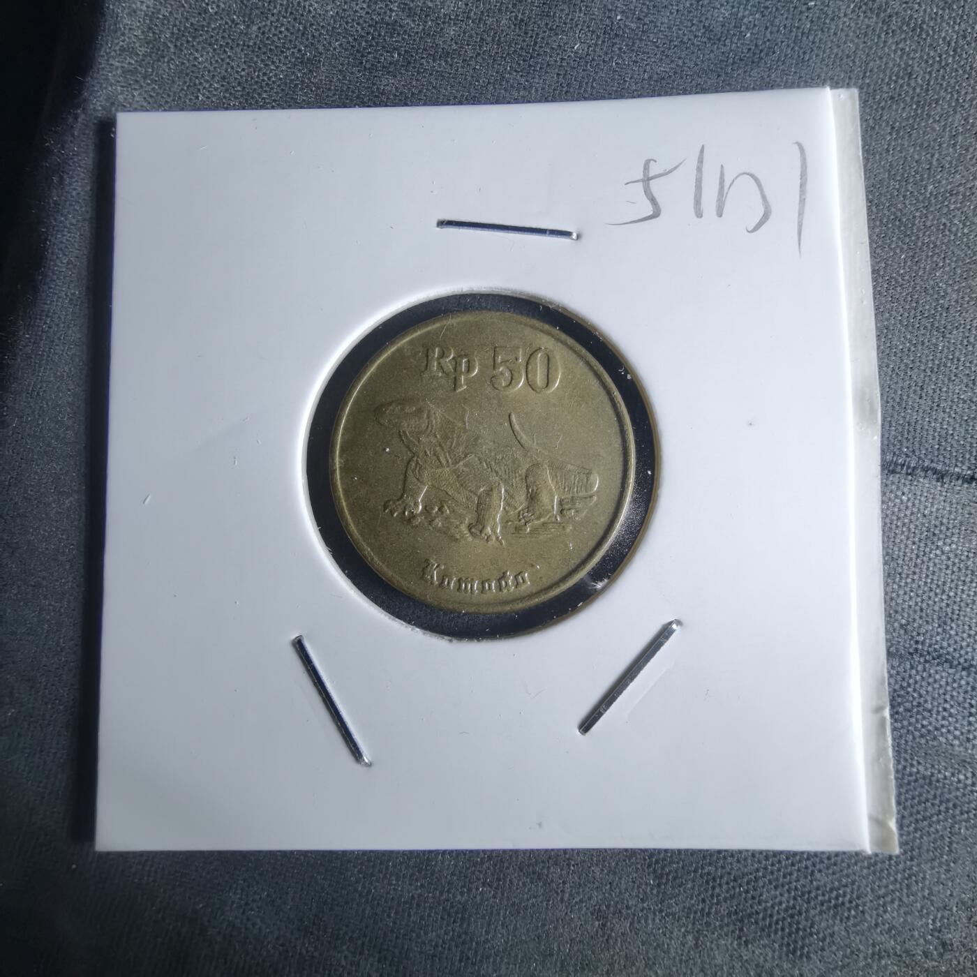 沼泽如烟--第951场 印度尼西亚1993年50卢比