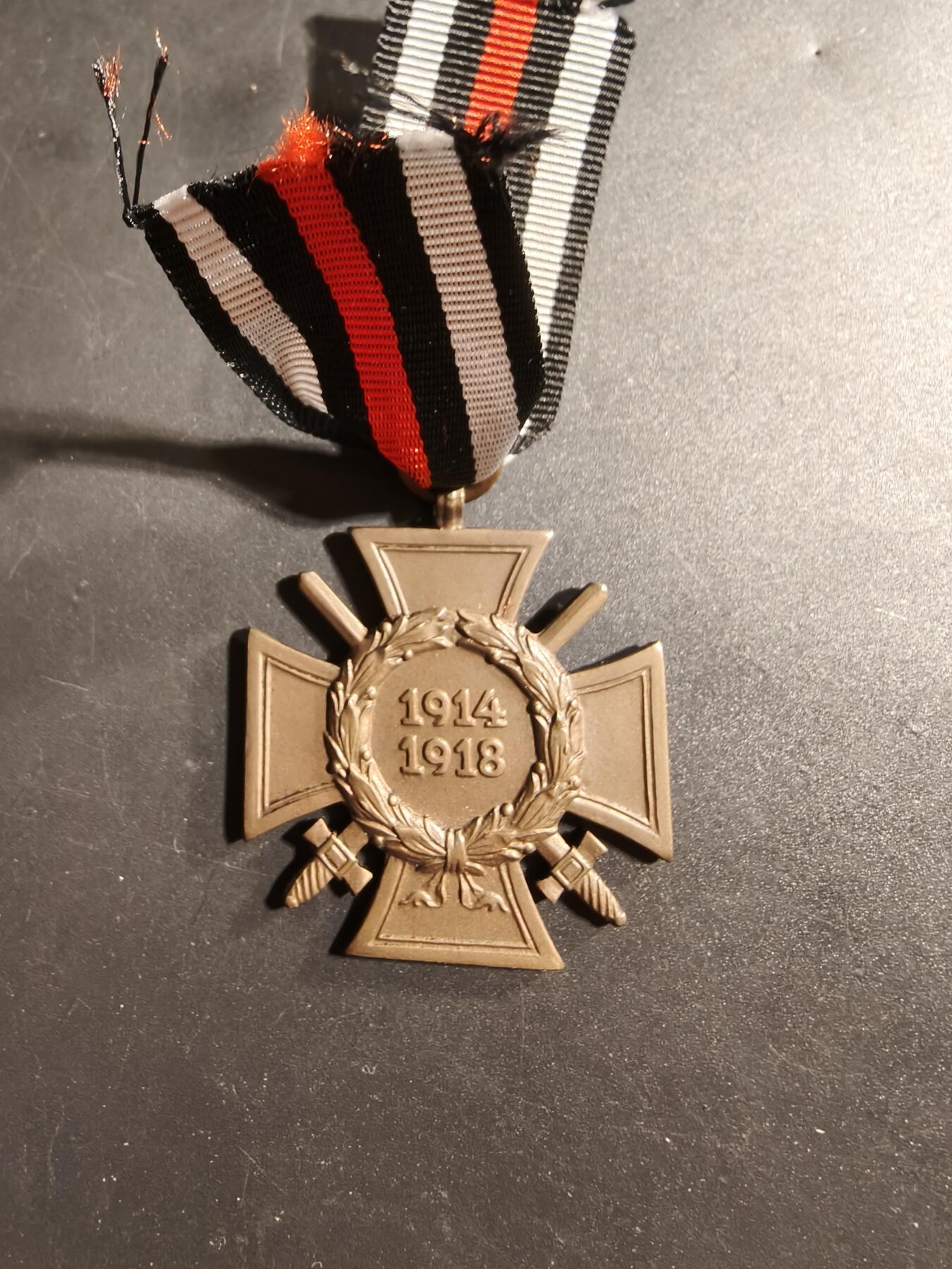 老王徽章第173期 德国一战兴登堡十字奖章     G7厂标
