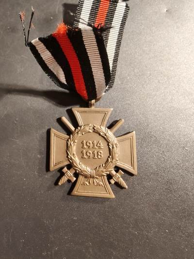老王徽章第173期 - 德国一战兴登堡十字奖章     G7厂标
