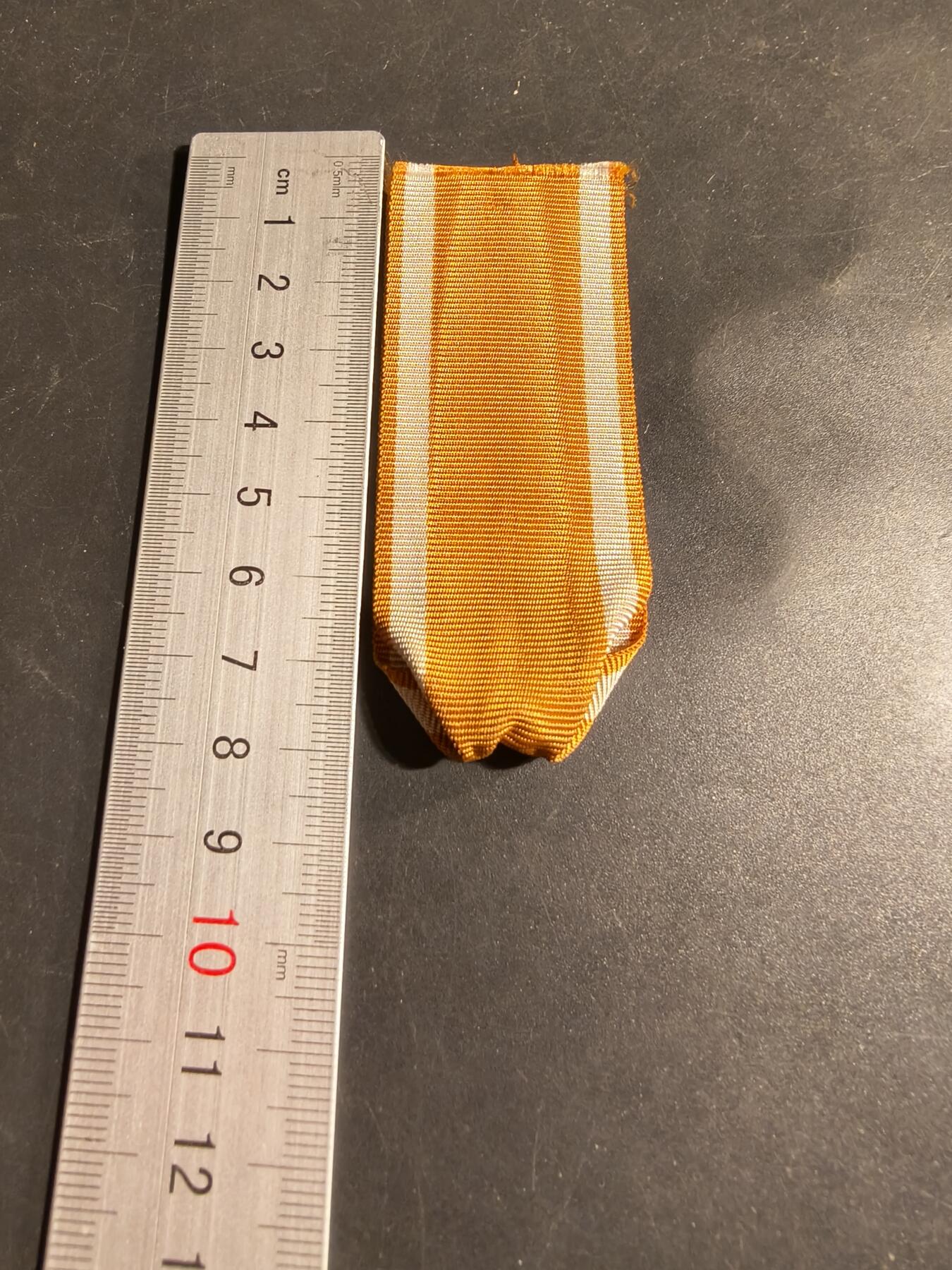 老王徽章第173期 德三西墙绶带    16cm