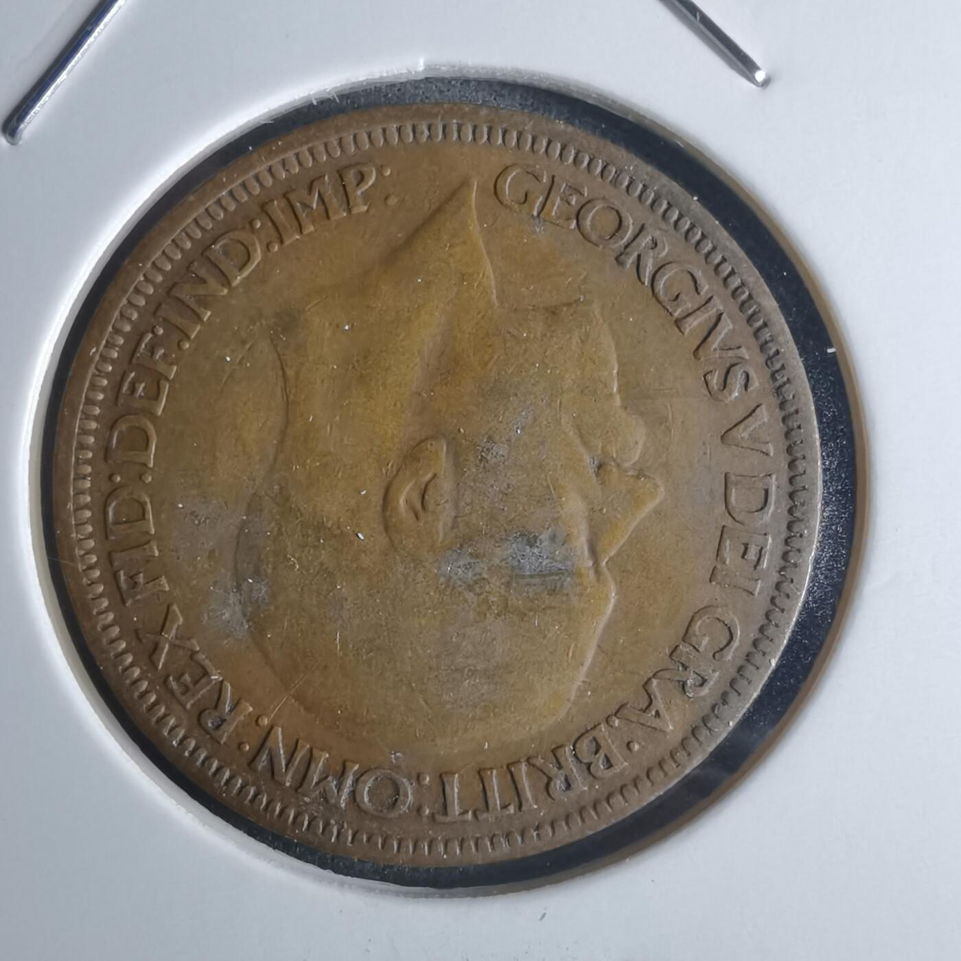 沼泽如烟--第951场 英国1927年半便士