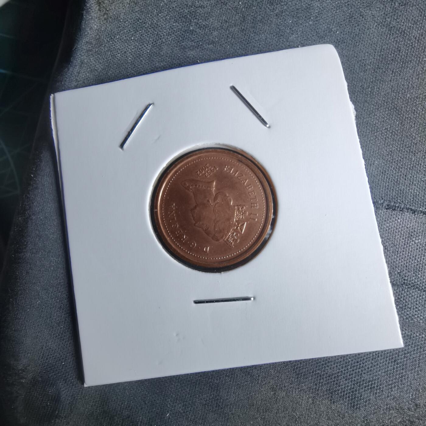 沼泽如烟--第951场 加拿大2002年一分纪念币