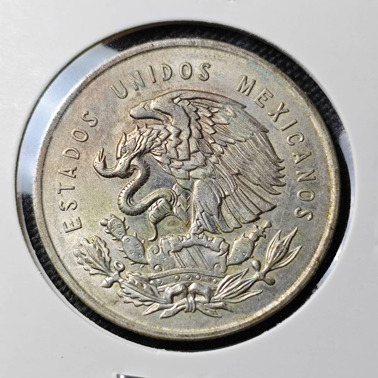 KK钱币收藏小铺 《套币 好品/批量散币专场》  2月预留时间 周末发货  墨西哥1比索银币