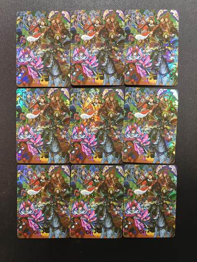 天玑星卡拍第157期《1.5周一截拍》持续收拍收评中 满赠卡需备注 - 【亲签卡】宁缺卡牌 京剧水浒 亲签卡 彩闪 九张