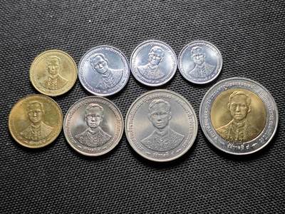 KK钱币收藏小铺 《套币 好品/批量散币专场》  2月预留时间 周末发货 -  泰国纪念币大小面值一套 好品