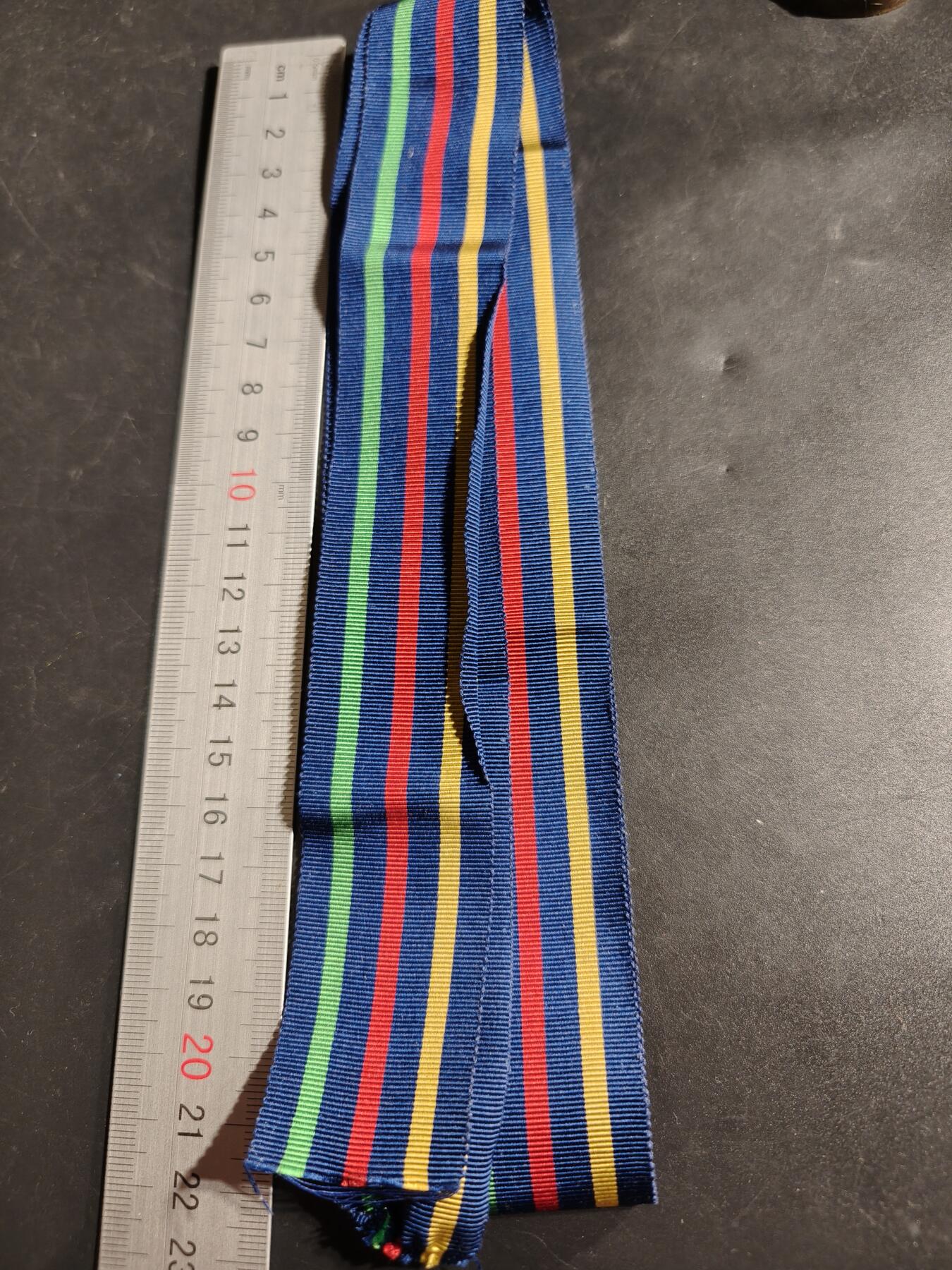 老王徽章第173期 英国民防长期服役奖章绶带    80cm