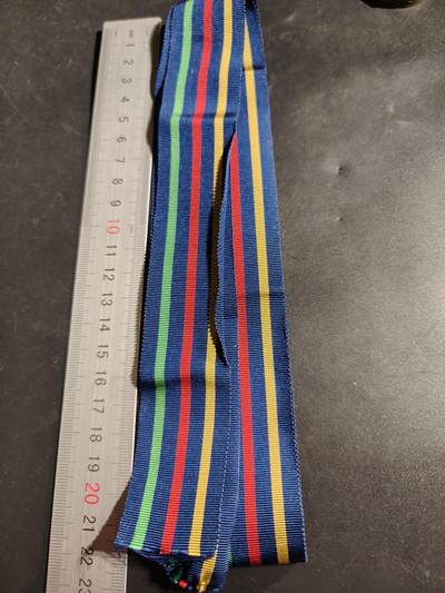 老王徽章第173期 - 英国民防长期服役奖章绶带    80cm