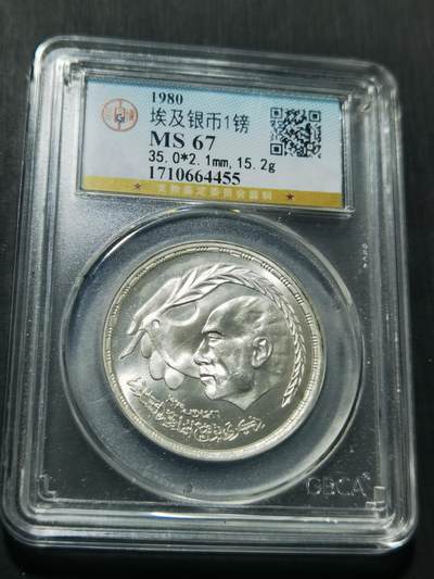 天下钱庄专场欢迎参拍 - 埃及1磅银币