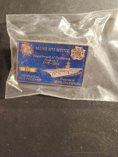 老王徽章第173期 - 美国海军乔治·华盛顿号航空母舰证章