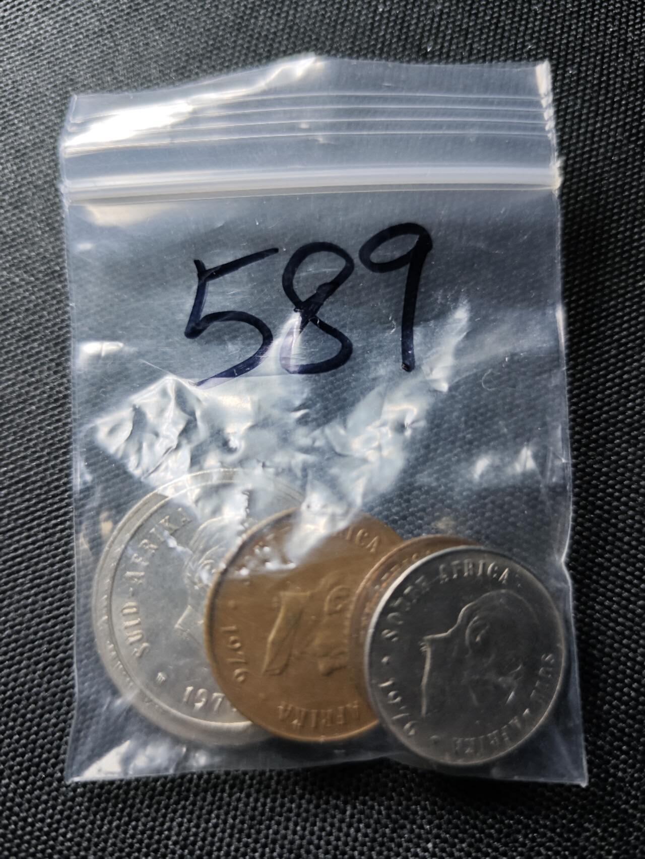 KK钱币收藏小铺 《套币 好品/批量散币专场》  2月预留时间 周末发货 1976 南非总统福歇 清年一组