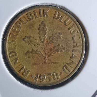 沼泽如烟--第951场 - 德国1950年10芬尼