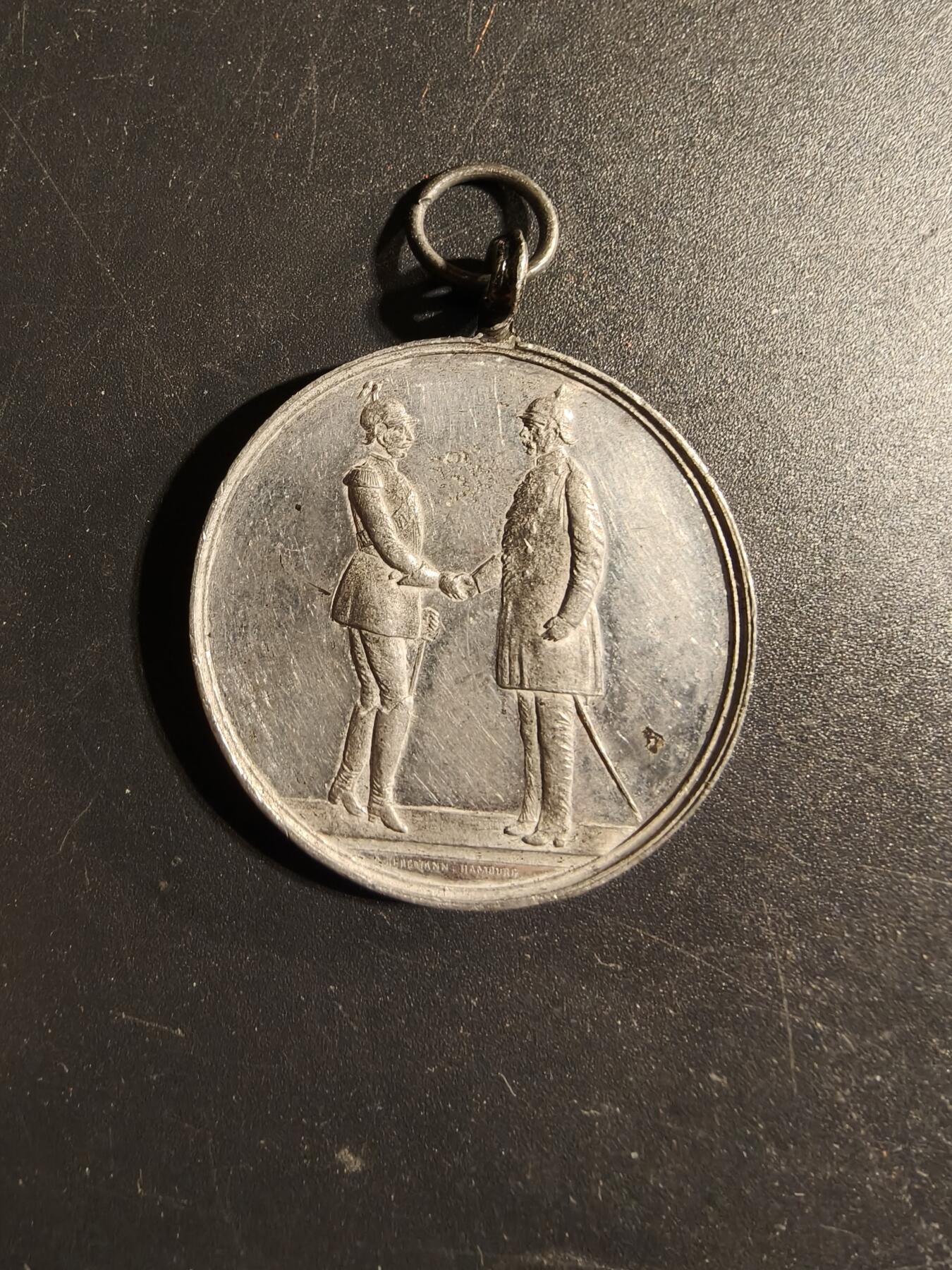 老王徽章第173期 德国俾斯麦1894年79大寿纪念章