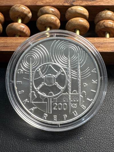 ❤️【币观天下】❤️ 第337期钱币拍卖- 2026.1.2周五晚上6点半场-长期征集拍品 - 捷克2023年捷克斯洛伐克广播电台百年纪念银币13克925银