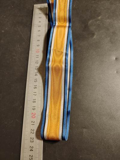 老王徽章第173期 - 英国一战纪念章绶带    45cm