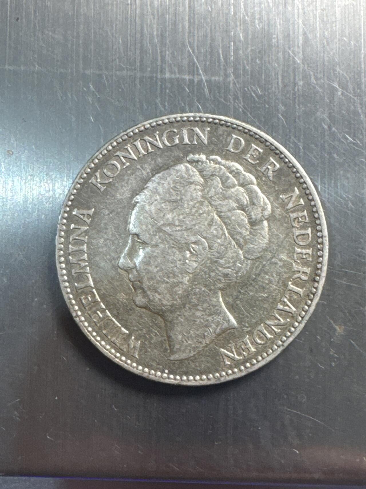 ❤️【币观天下】❤️ 第337期钱币拍卖- 2026.1.2周五晚上6点半场-长期征集拍品 荷兰1盾1929年银币