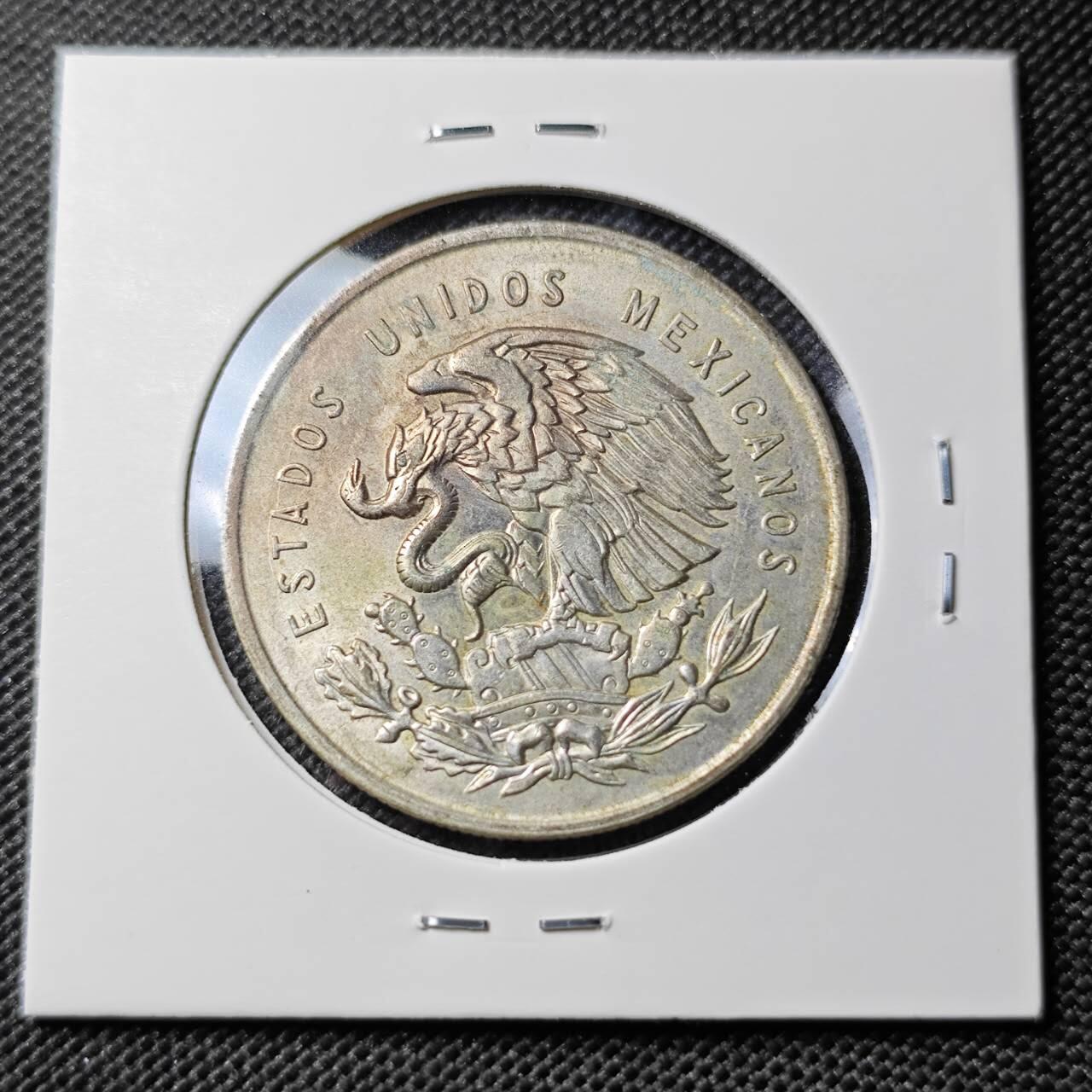 KK钱币收藏小铺 《套币 好品/批量散币专场》  2月预留时间 周末发货  墨西哥1比索银币