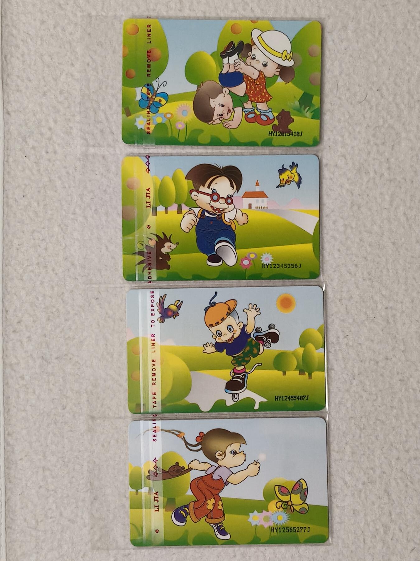 易卡拍卖第66期 IC—34少儿卡通。HY河南版。无封套。收藏级品相。如图所示！