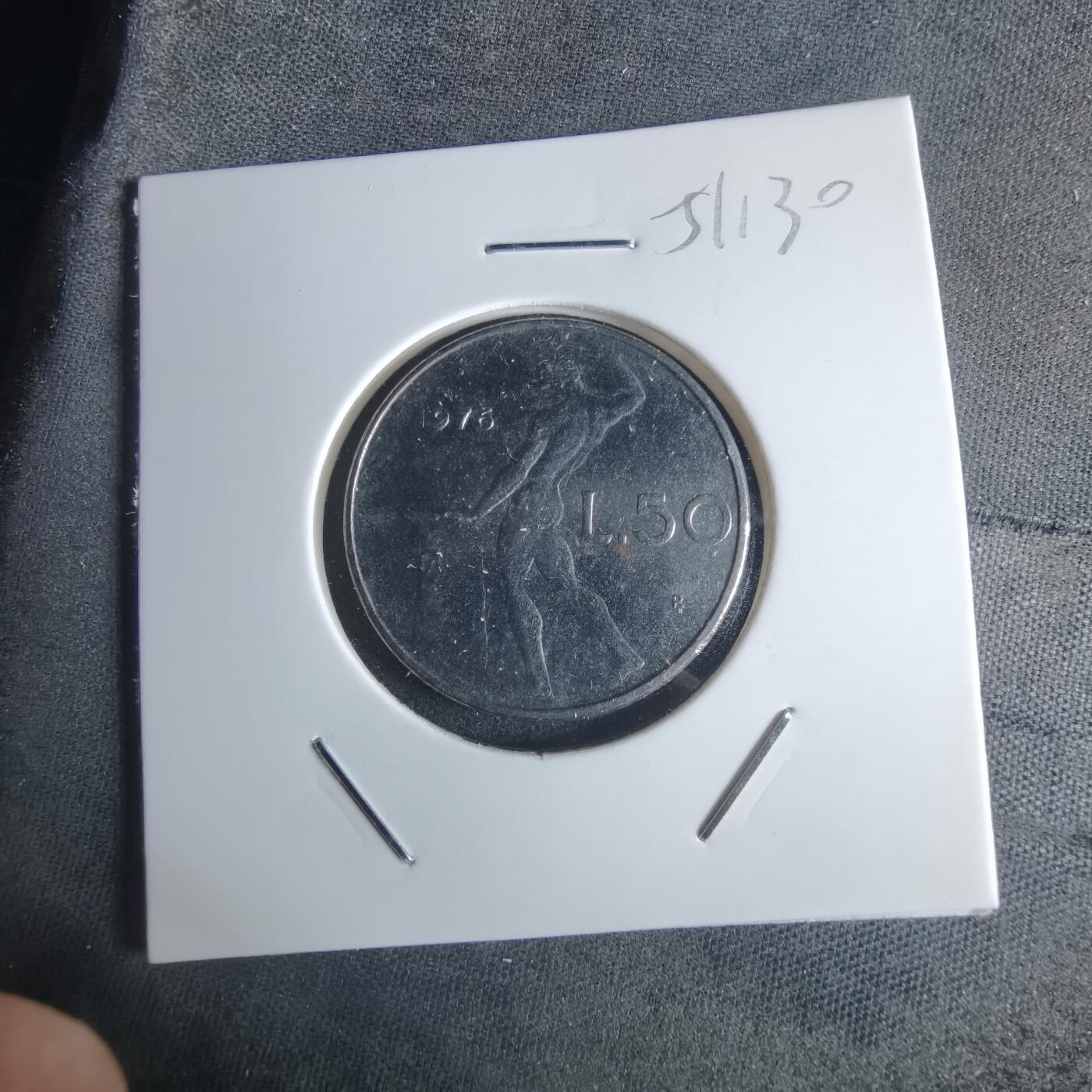 沼泽如烟--第951场 意大利1976年50里拉