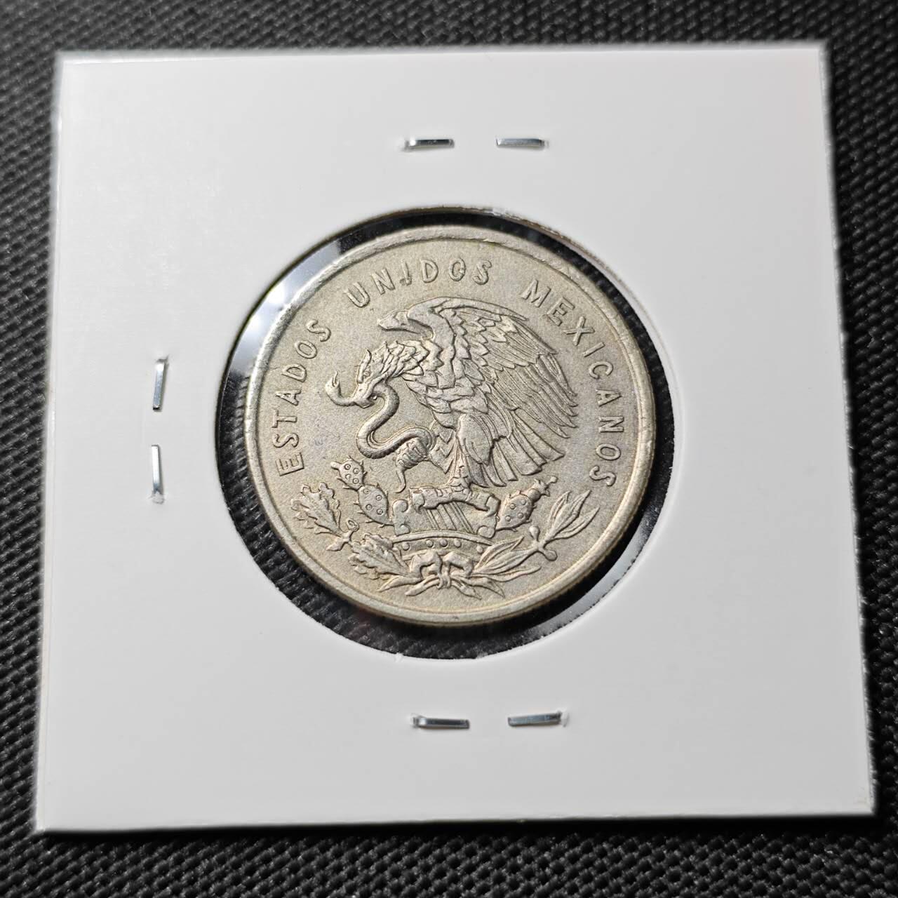 KK钱币收藏小铺 《套币 好品/批量散币专场》  2月预留时间 周末发货  墨西哥50分银币