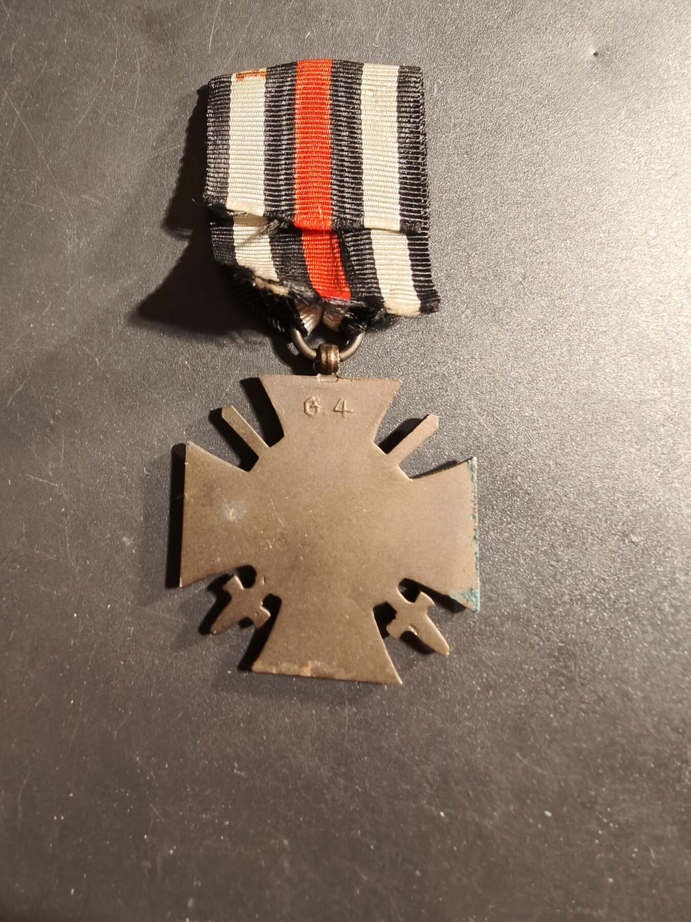 老王徽章第173期 德国一战兴登堡十字奖章    G4厂标