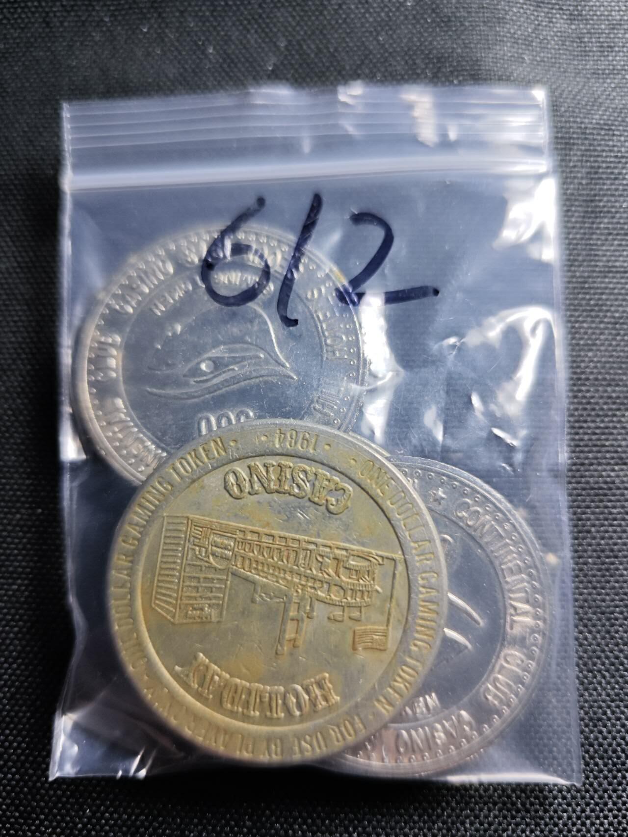 KK钱币收藏小铺 《套币 好品/批量散币专场》  2月预留时间 周末发货  筹码代币一组5枚