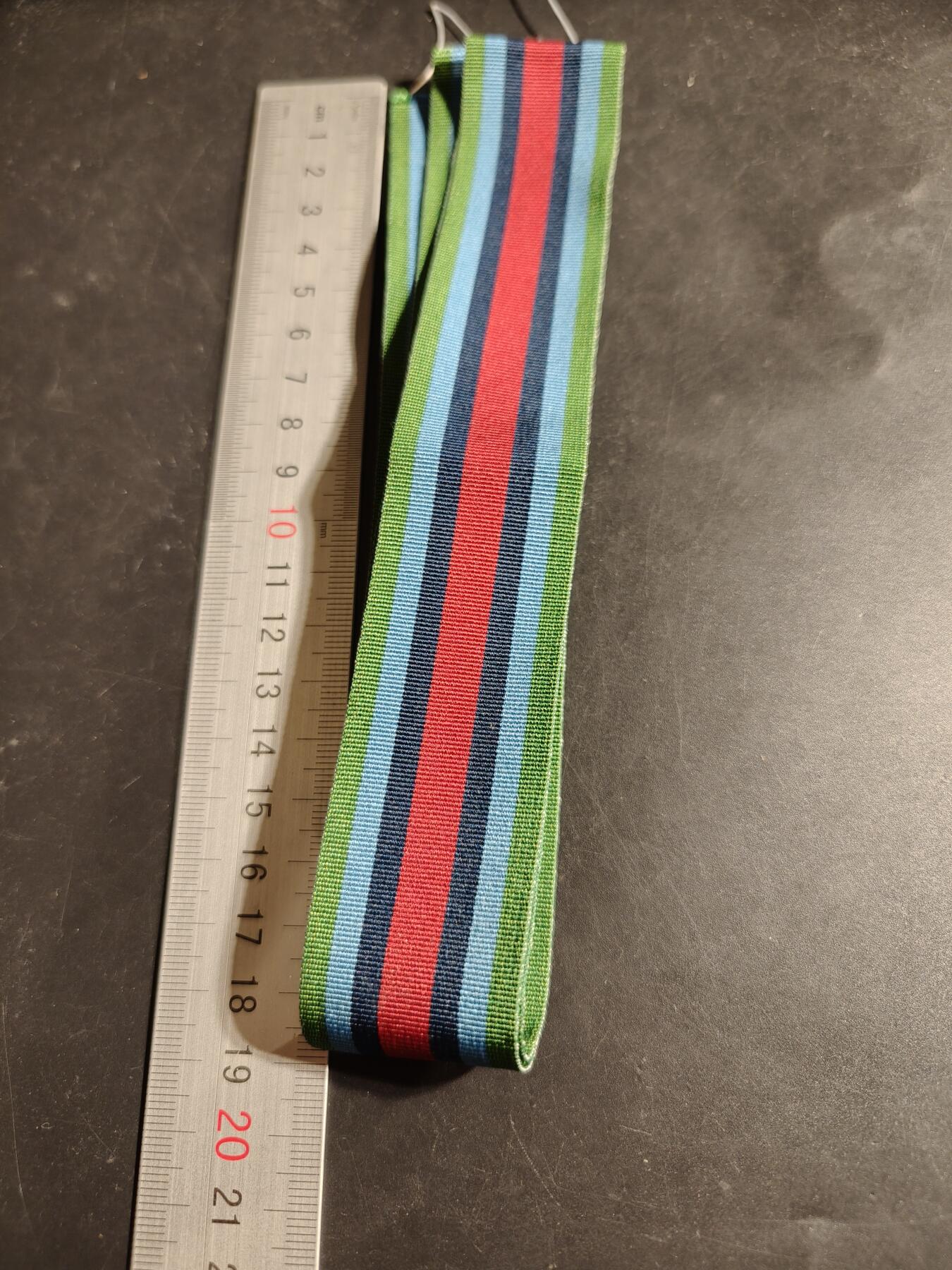 老王徽章第173期 联合国塞拉利昂维和奖章绶带    80cm