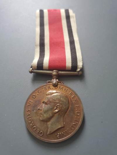 嘉宝良覃世界勋赏第21期拍卖 - 英国乔治六世警察长期服役奖章