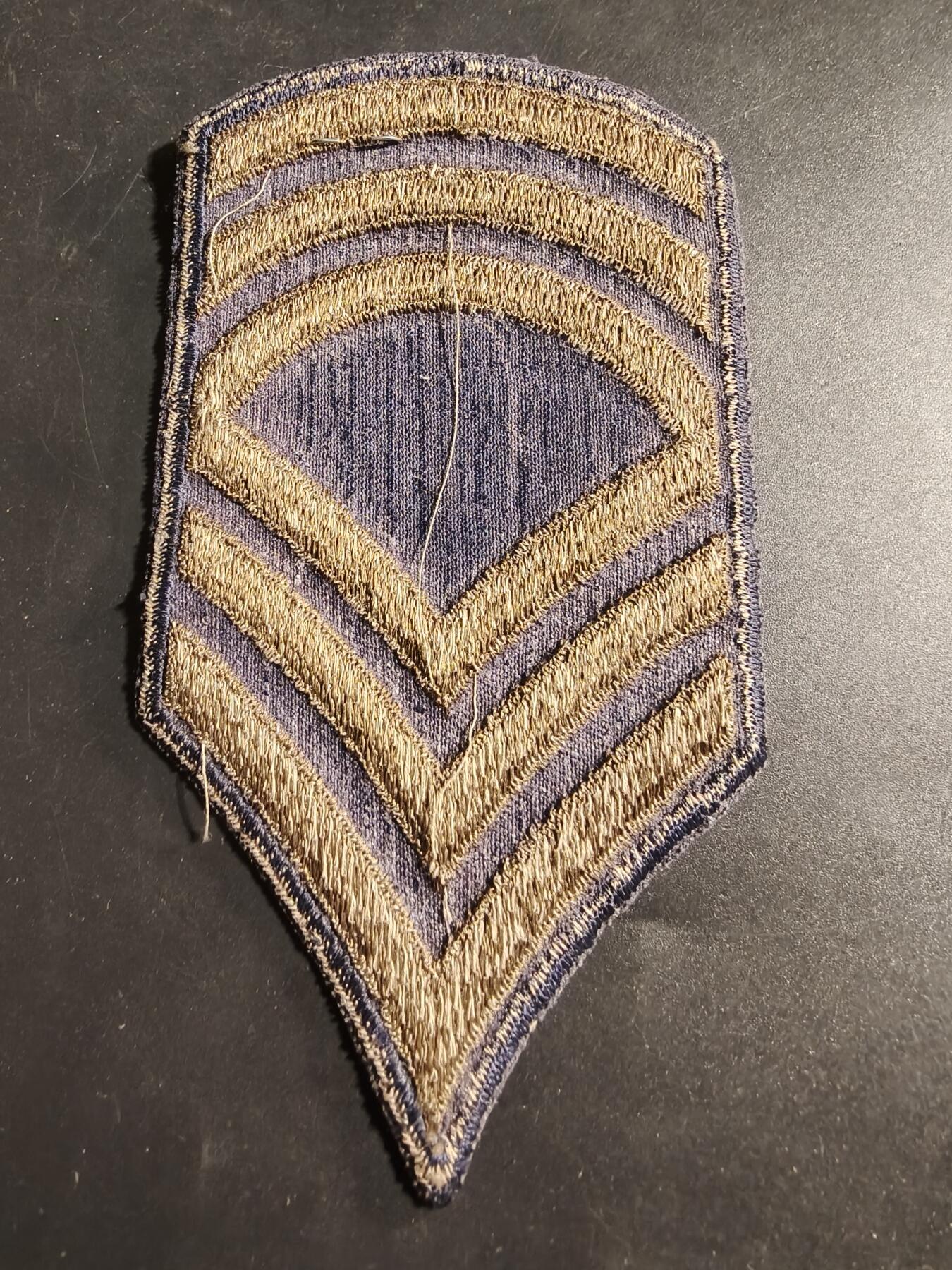 老王徽章第173期 美国陆军一级军士长臂章