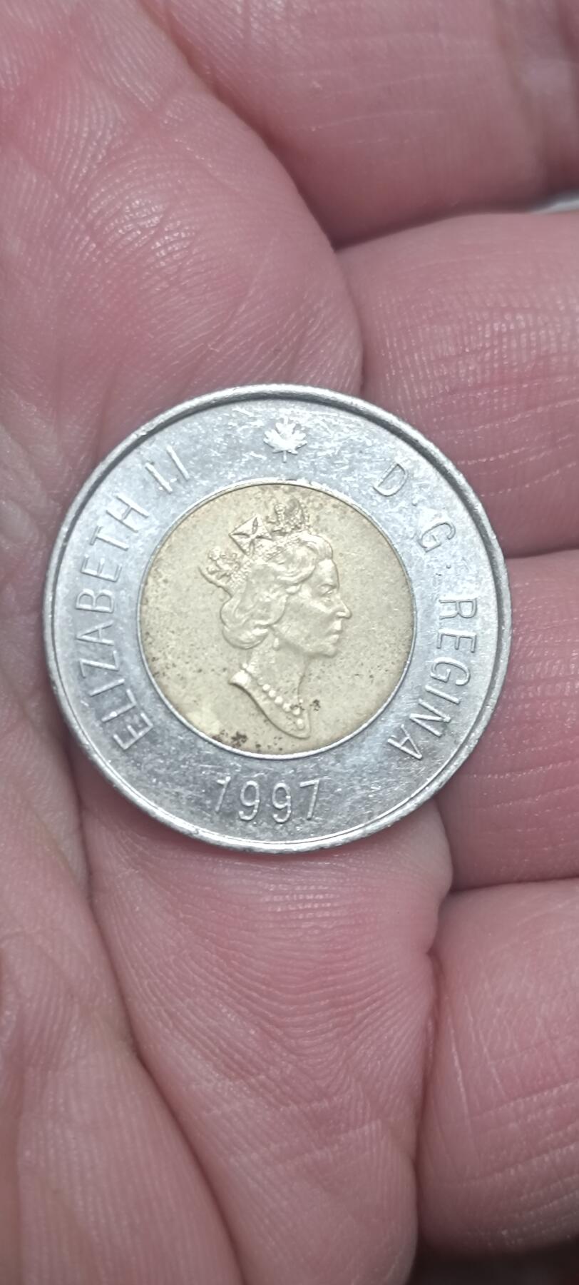 万国钱币阁第一场【元旦场】 加拿大双色2元钱币