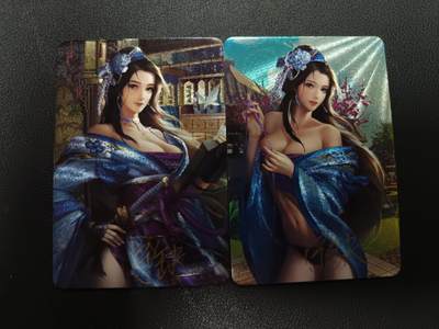 天玑星卡拍第157期《1.5周一截拍》持续收拍收评中 满赠卡需备注 - 【亲签卡】宁缺卡牌 樊梨花 亲签卡 粗闪 两张