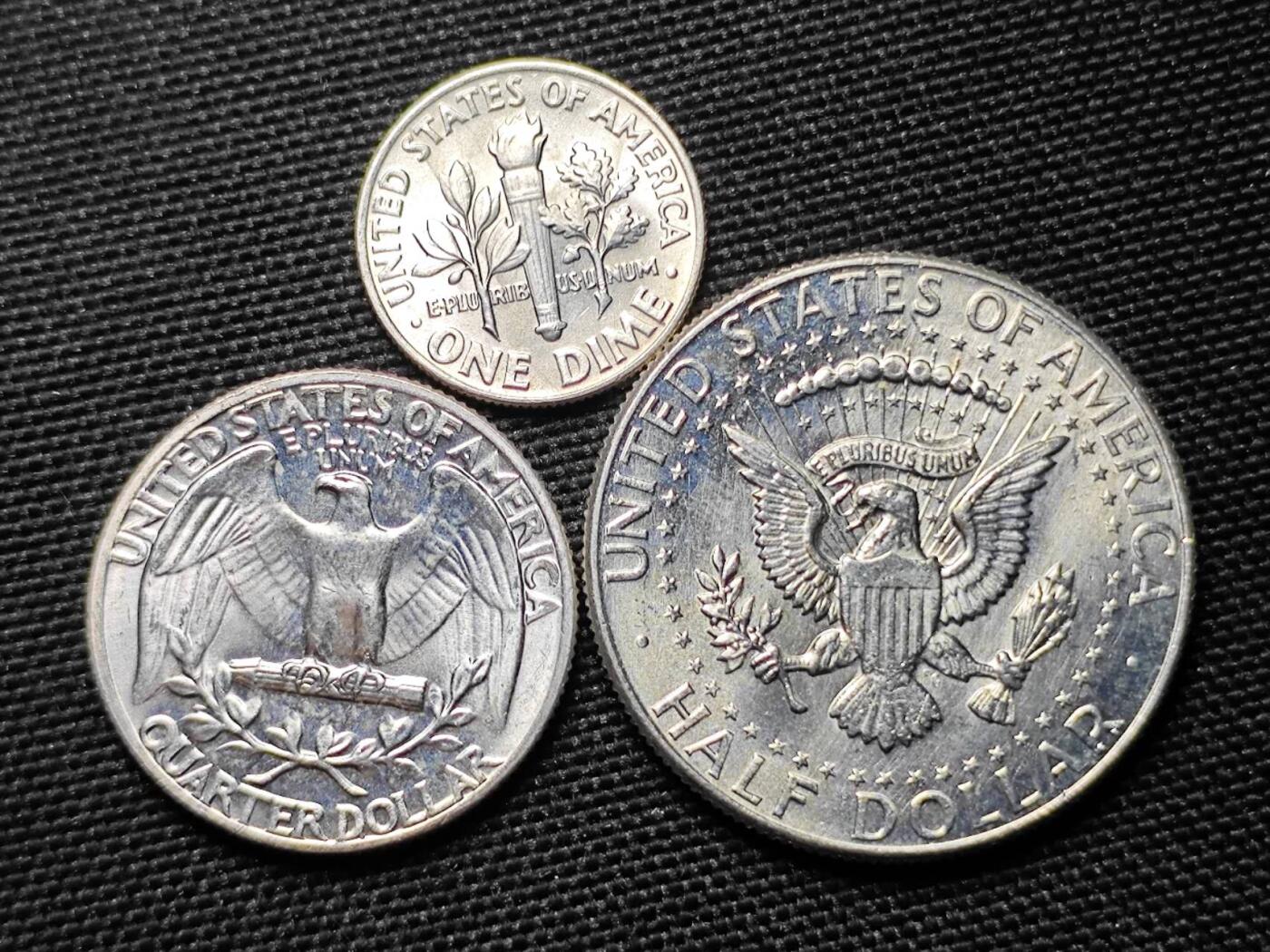 KK钱币收藏小铺 《套币 好品/批量散币专场》  2月预留时间 周末发货  美国银币一组