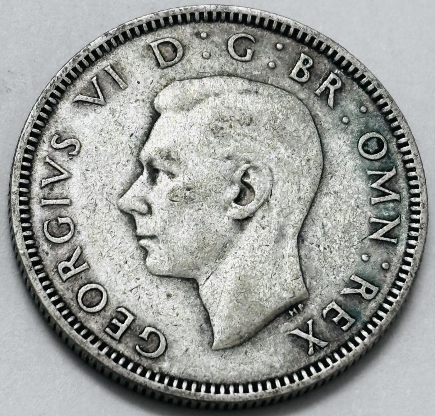 文馨钱币收藏 迎新纳福2026新年第一场（第 287 场）金银老铜币拍卖 好品 1939 年英国乔治六世第一版本 5.65 克 500 银