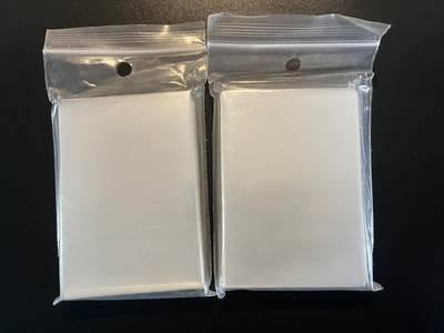 卡牌杂货铺专场拍卖第三场 1月1日周四晚21:00结拍 - 【周边】全新卡套2包 尺寸 60.5x88mm 适用奥特曼卡尺寸-5