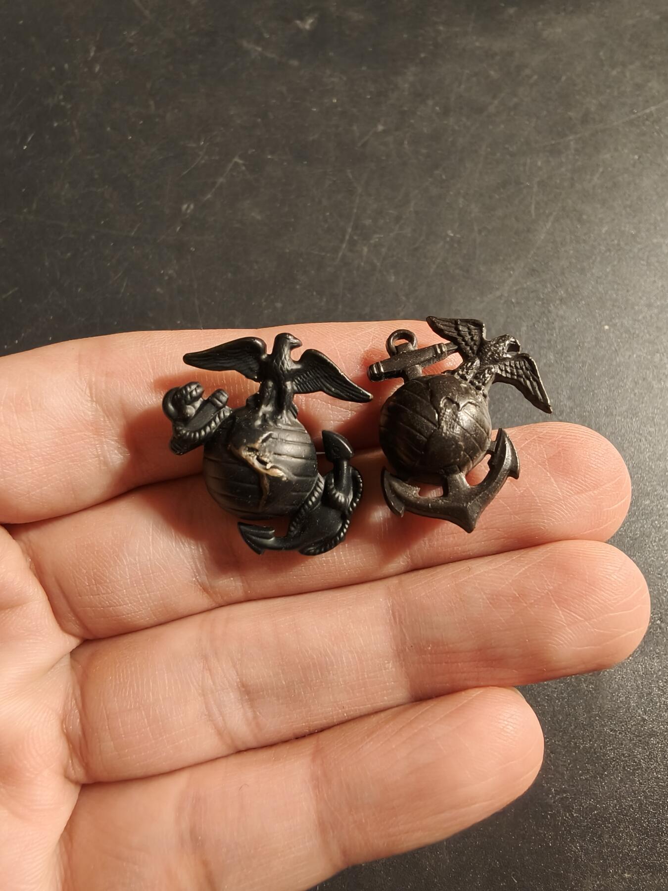 老王徽章第173期 美国海岸警备队领章一组    低可视度