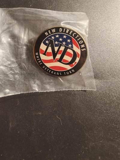 老王徽章第173期 - 美国洛杉矶”退伍军人新方向”安置组织证章