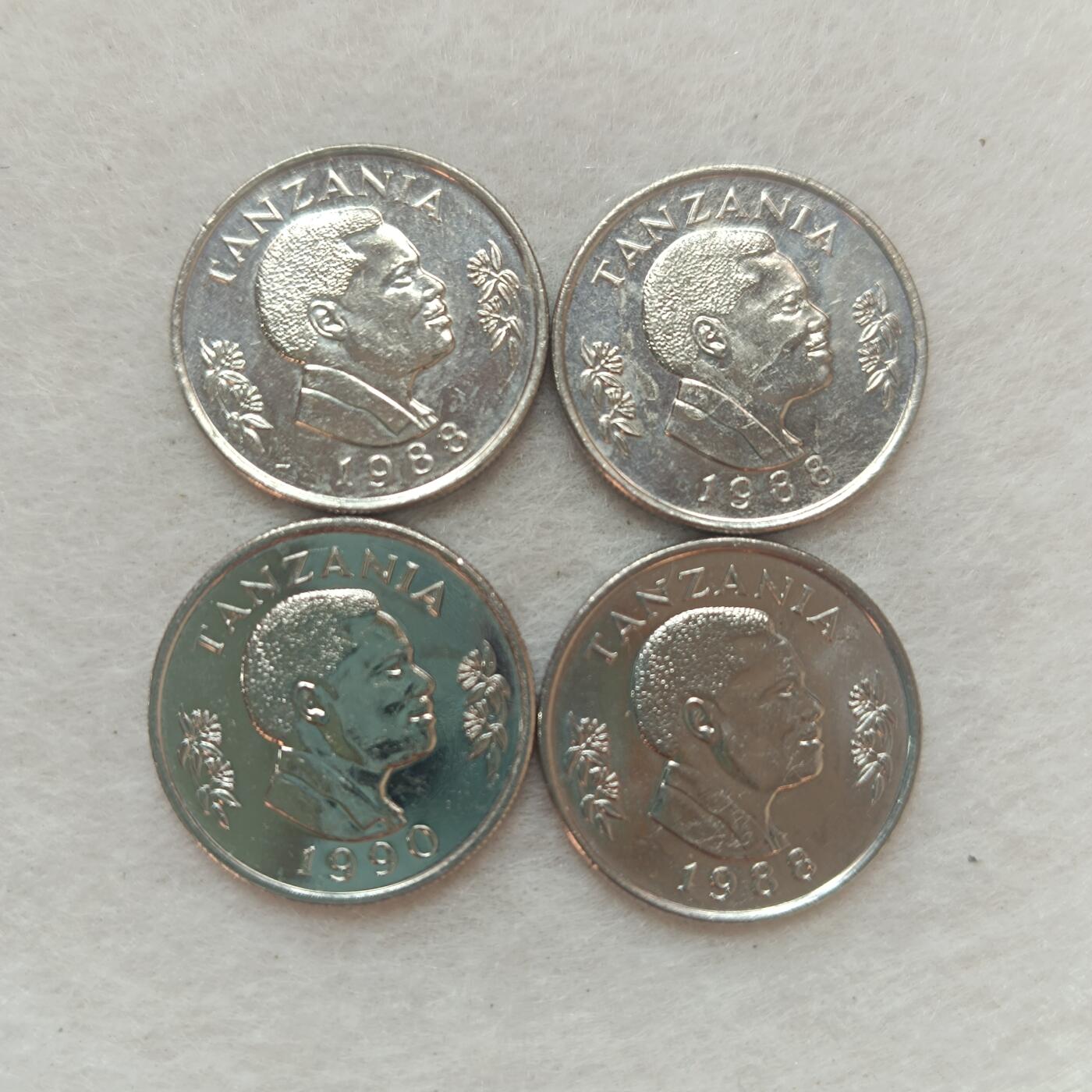 君烨收藏 0元起拍 散币场 每天一场 可留存 第21场 周日发货 27坦桑尼亚50分