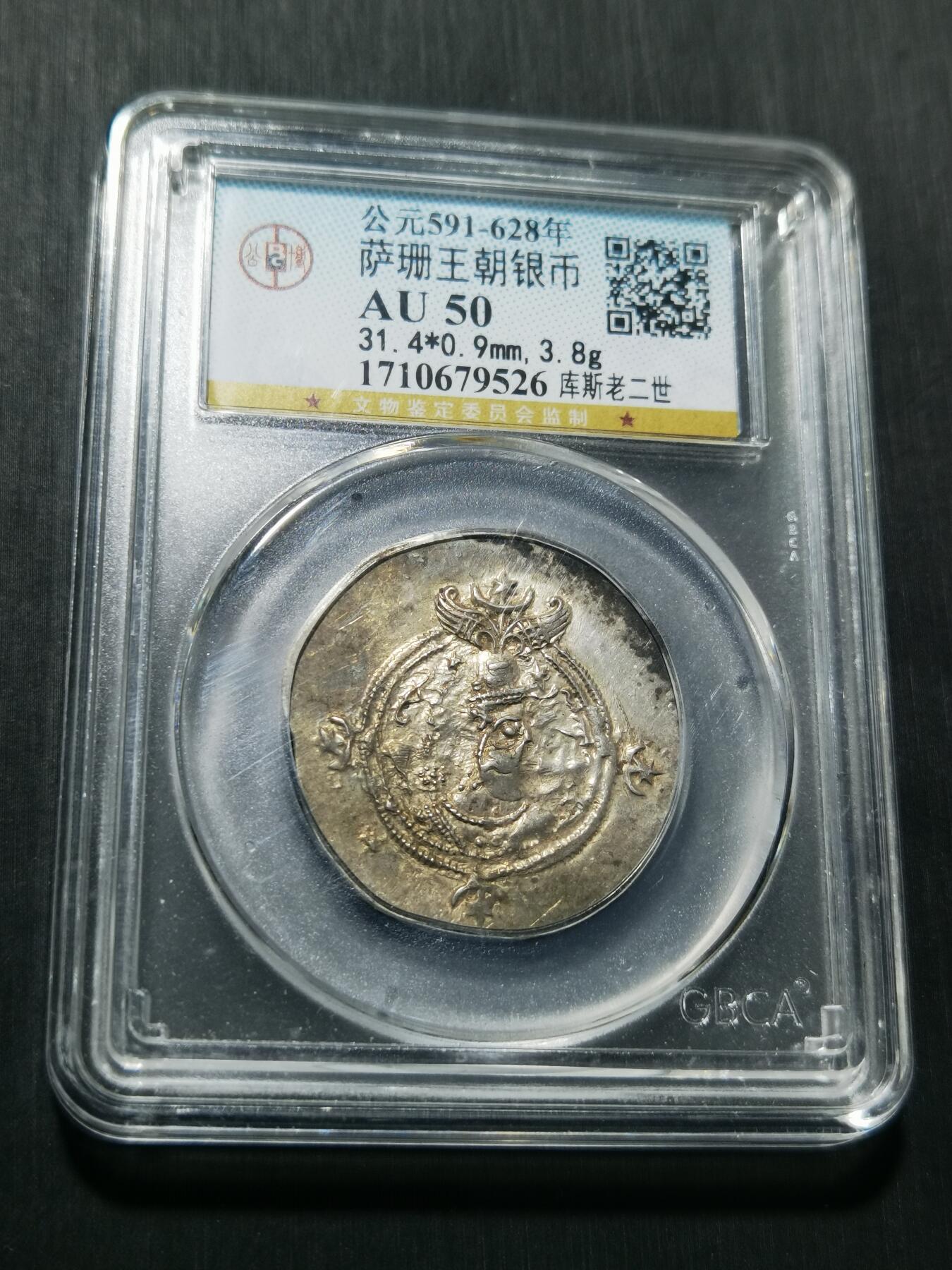 天下钱庄专场欢迎参拍 萨珊王朝银币