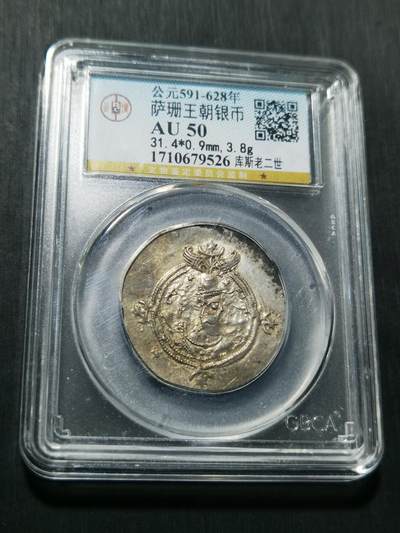 天下钱庄专场欢迎参拍 - 萨珊王朝银币