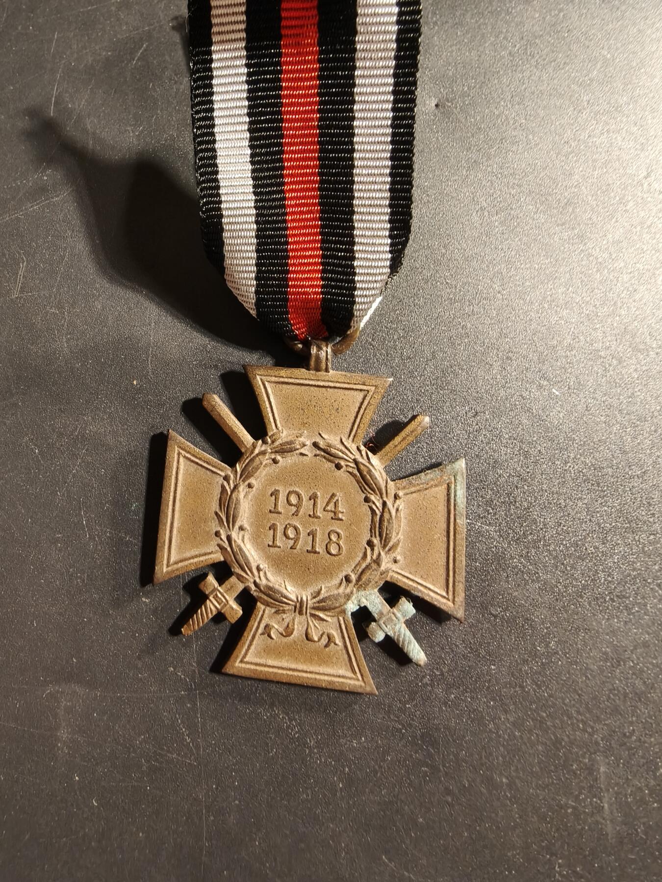 老王徽章第173期 德国一战兴登堡十字奖章    ESL厂标