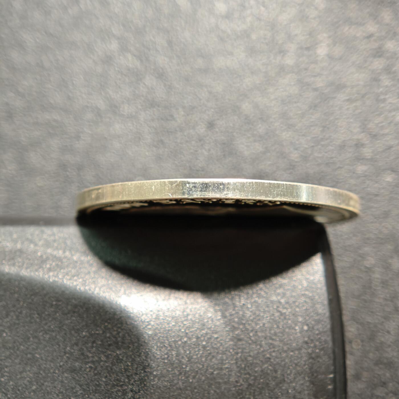 【德藏】世界币章拍卖第160期 德国瓦哈拉神殿纪念银章 直径约：32.3mm；重约：14.3g