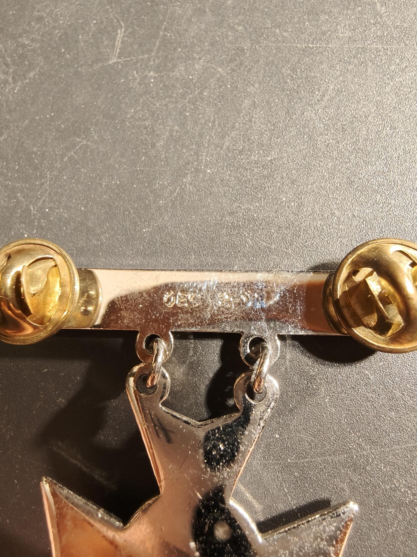 老王徽章第173期 美国海军陆战队步枪精确射手技能章     带厂标