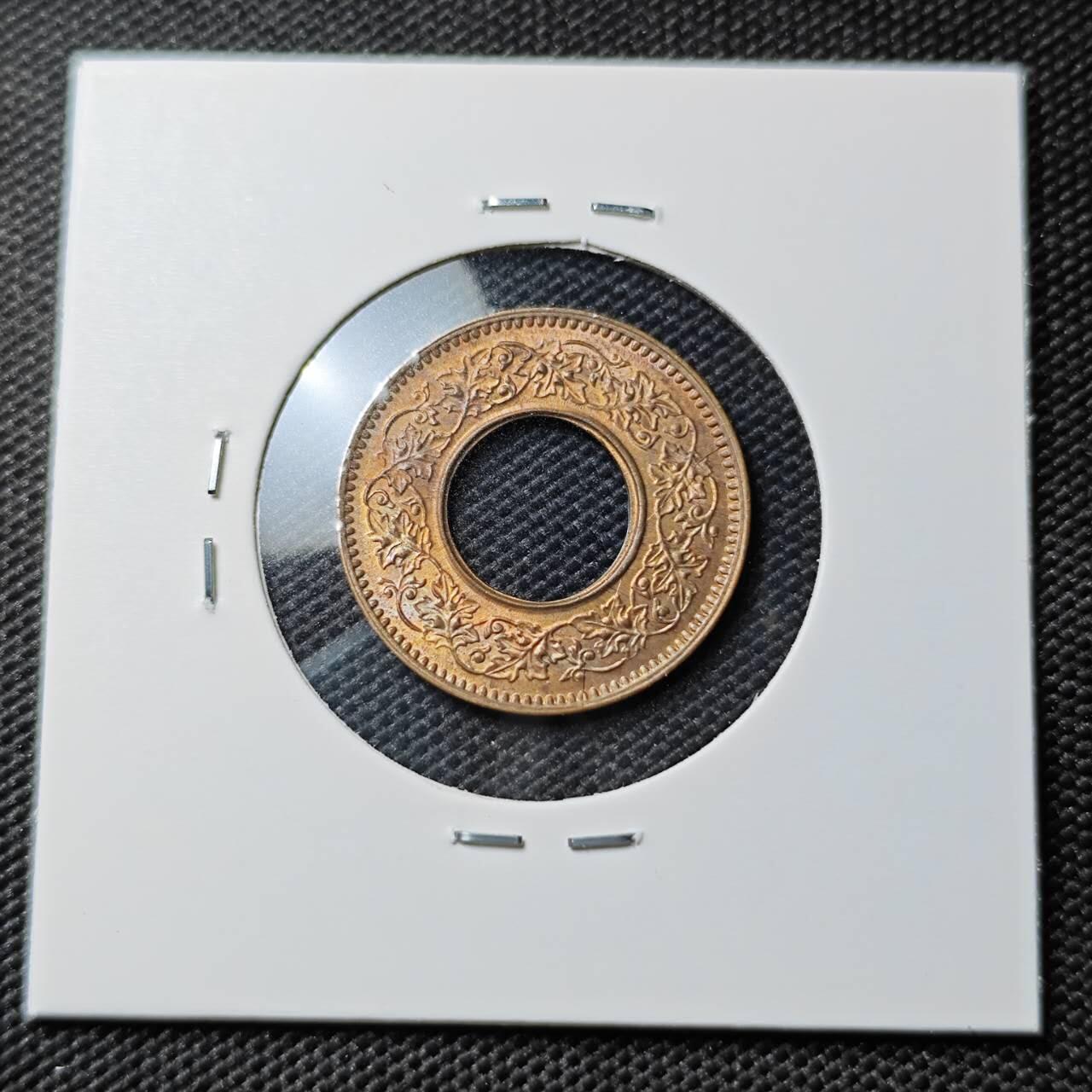 KK钱币收藏小铺 《套币 好品/批量散币专场》  2月预留时间 周末发货  1945英属印度1派沙铜币 好品