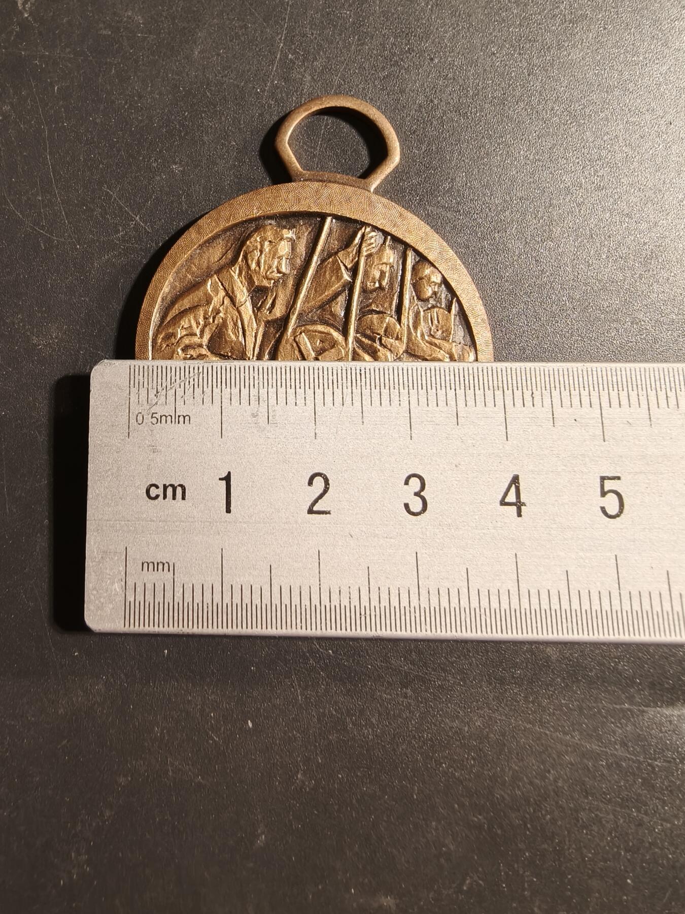 老王徽章第173期 法国铁路基金会30周年纪念章    直径40mm