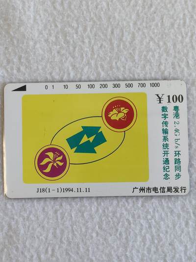 易卡拍卖第66期 - 数字传输系统开通（发行量尽2500套）（精品地方卡）。易卡五星⭐️标。如图所示！