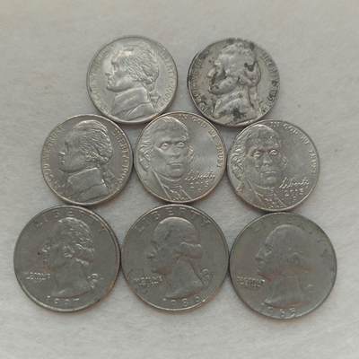 君烨收藏 0元起拍 散币场 每天一场 可留存 第21场 周日发货 - 19美国